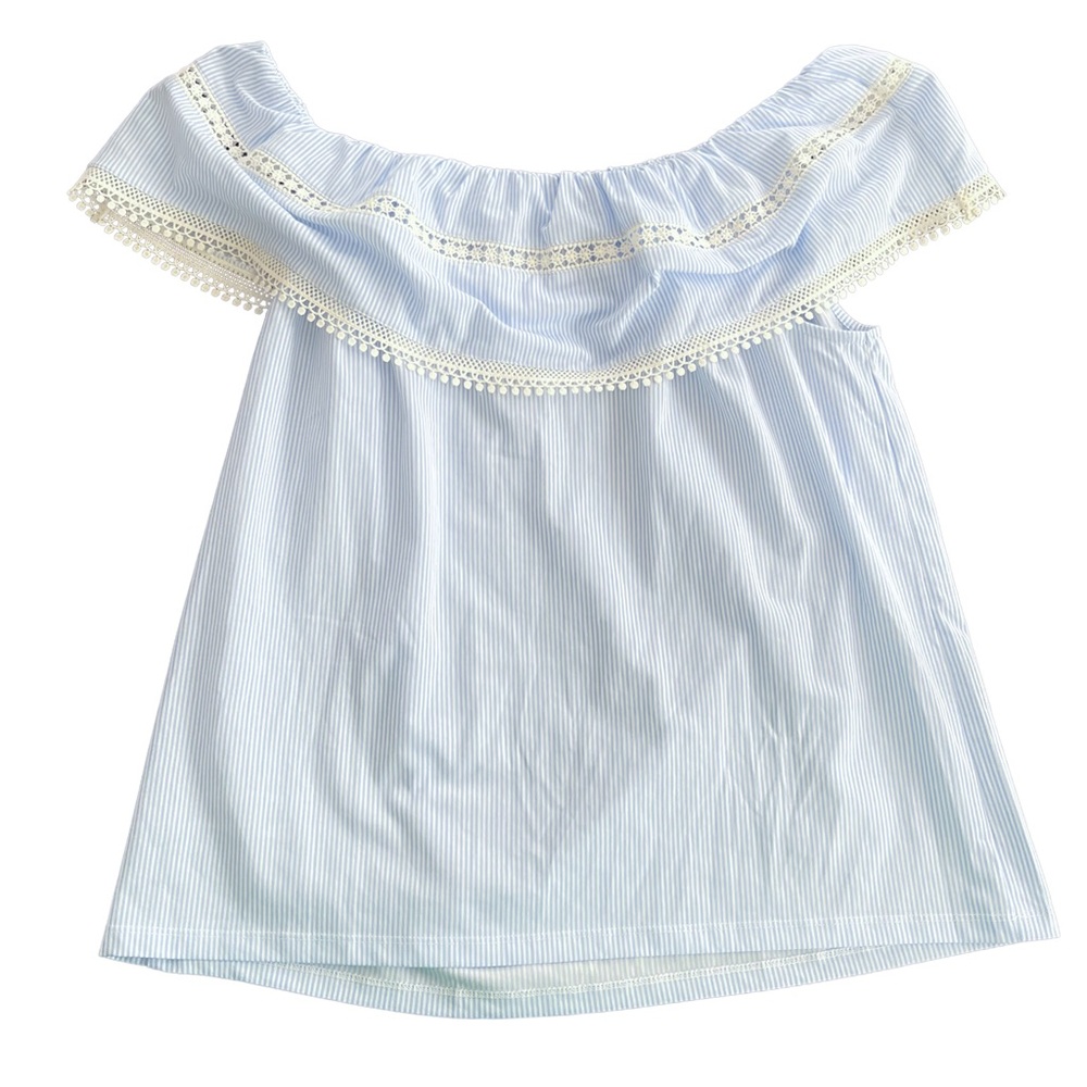 Ann Taylor Convertible Top 2-Looks-in-One Medium NEW - Picture 2 of 7
